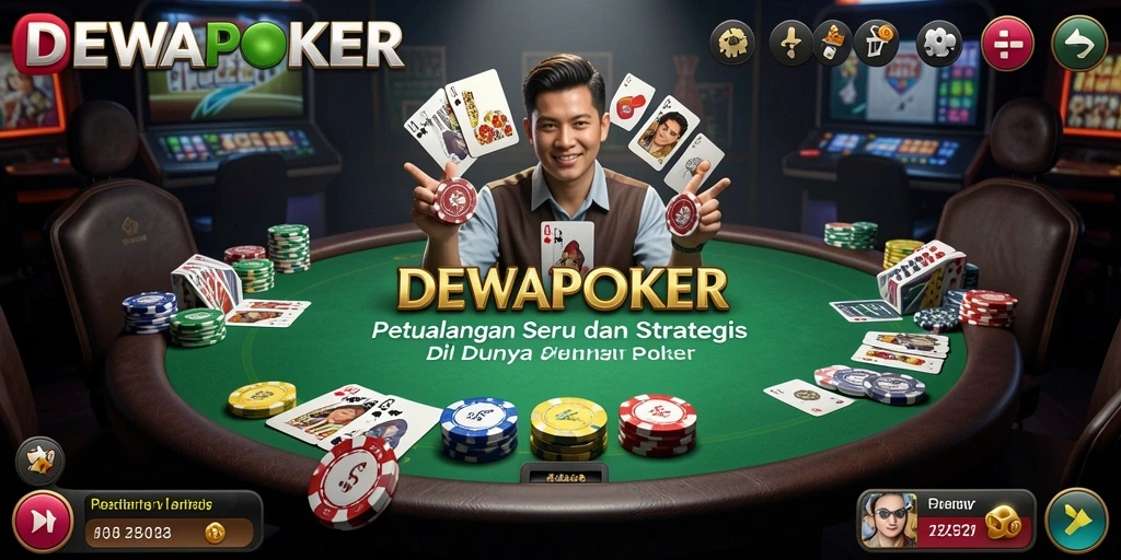Tampilan gameplay DEWAPOKER yang penuh aksi dan strategi.