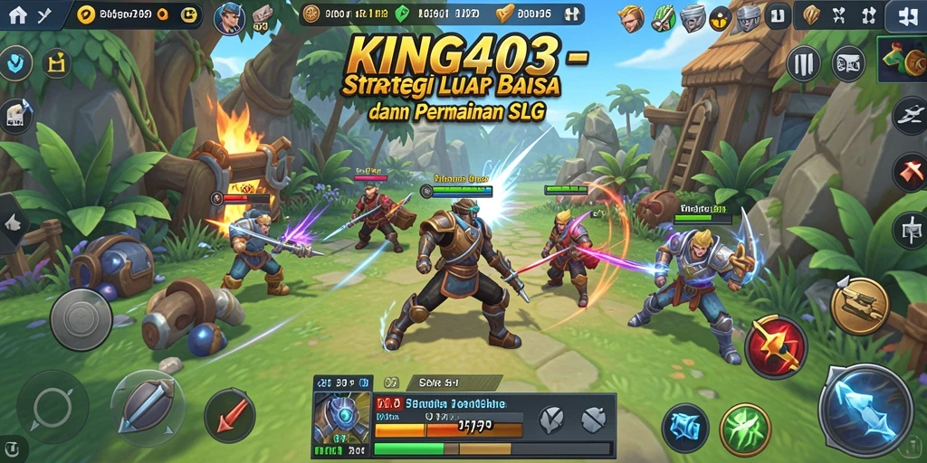 Tangkapan layar KING403 memperlihatkan aksi seru dalam pertempuran strategi.