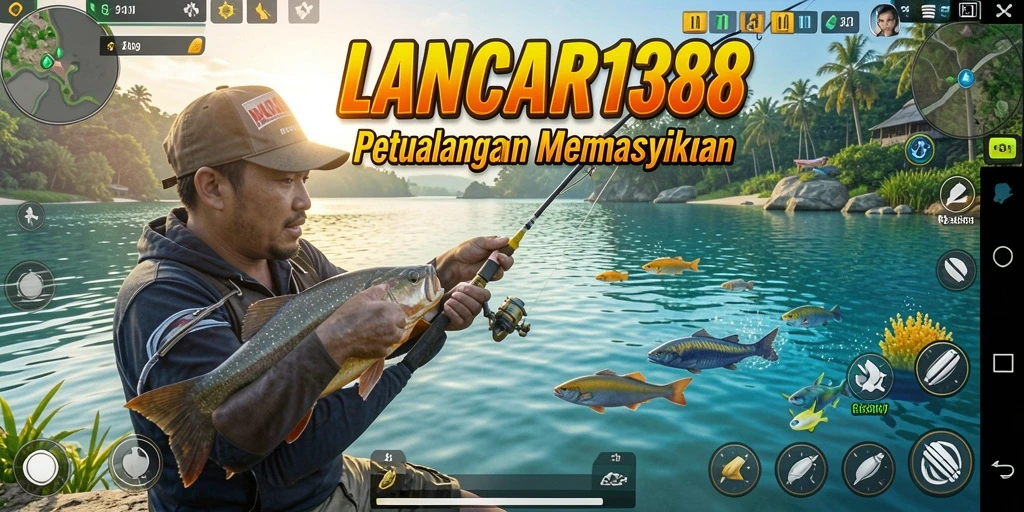 Gameplay seru memancing ikan di LANCAR138.