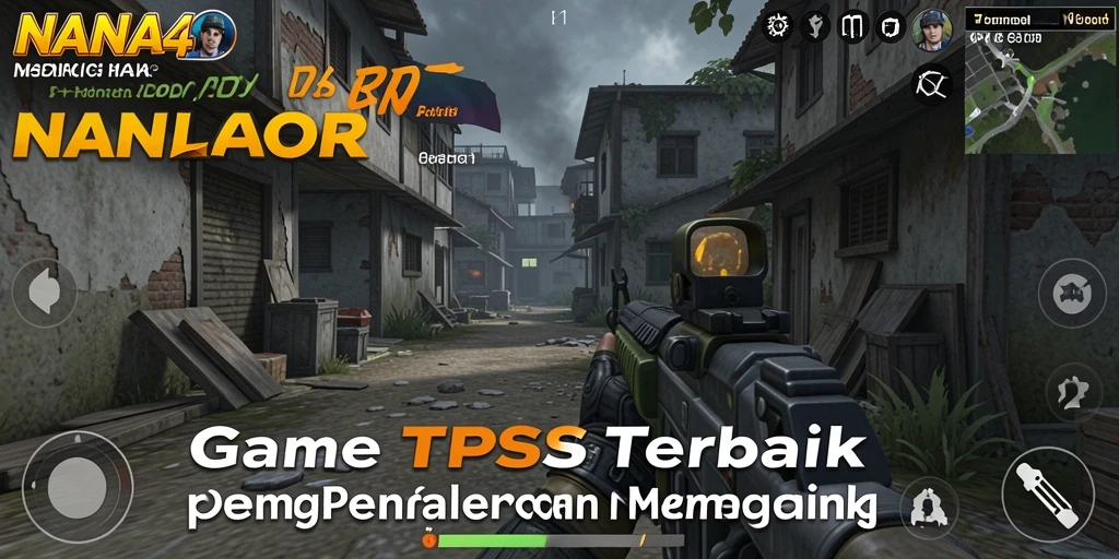 Tangkapan layar dari gameplay NANA4D yang penuh aksi dan intens.