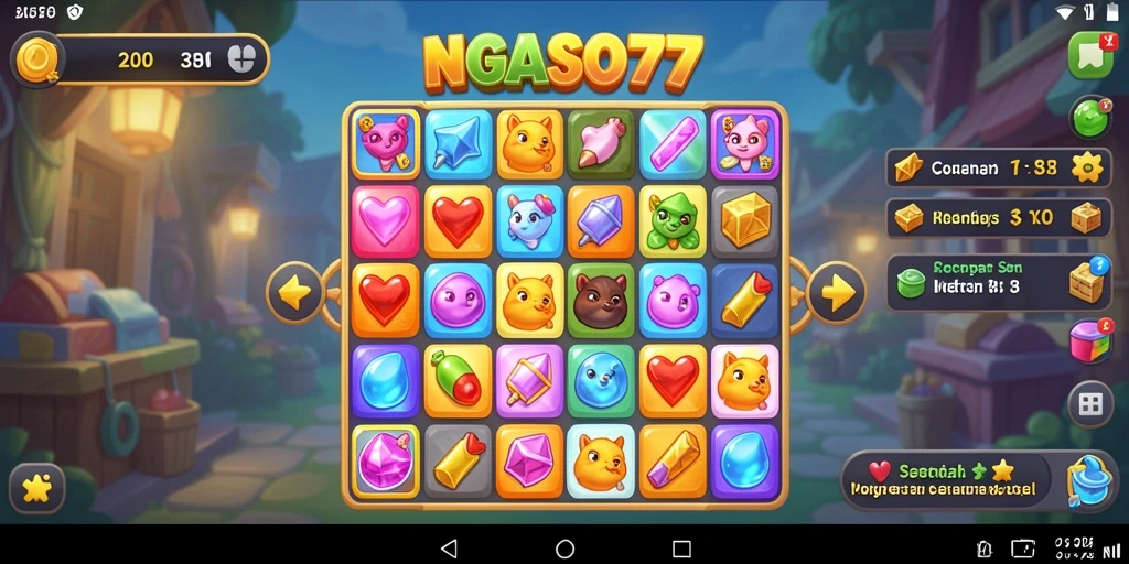 Gameplay menarik dan seru dalam NGASO77