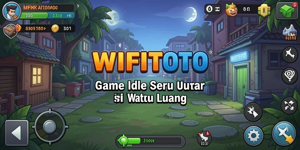 Screenshot gameplay Idle WIFITOTO yang seru dan menghibur.